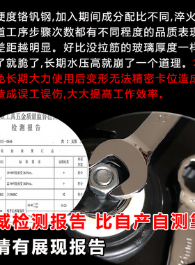 工业级开口扳手套装汽修呆板一套铬钒钢双头两用梅花套筒英制工具