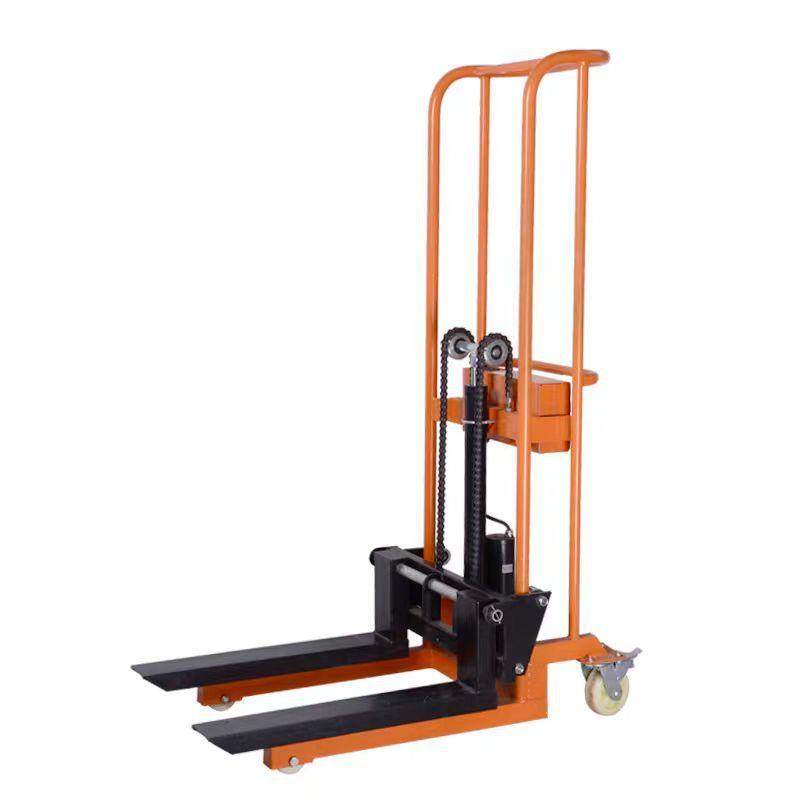 锂电小型电动升高车轻便电动升降液压堆高车家用移动装卸搬运叉车,淘宝优惠券,粉丝福利购,淘宝优惠卷
