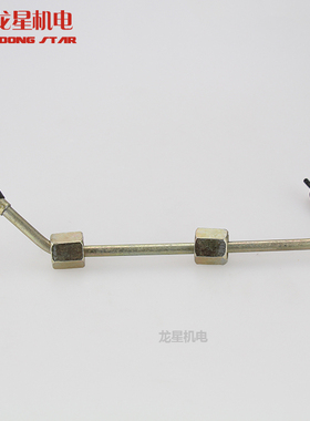 风冷柴油微耕机水泵动力配件汽改柴托普款168/170F高压油管