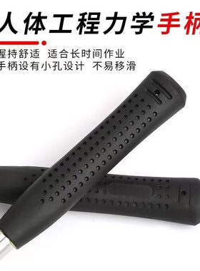 安装锤橡胶锤钢管柄橡皮榔头地板瓷砖大理石安装尼龙锤头装修工具