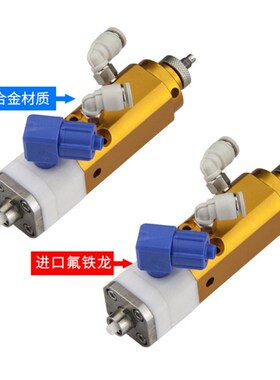 厌氧胶阀单动502点胶阀快干胶精密顶针式点胶阀配件厌氧点胶