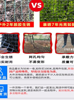 养鸡塑料围栏网圈玉米养殖漏粪网鱼塘果园防护网围栏栅栏土工格栅