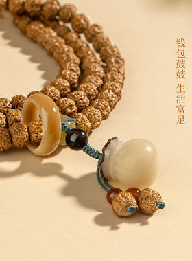 五台山天然金刚菩提108颗手串