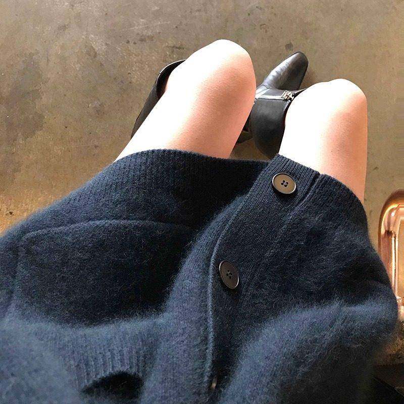 棕色风慵懒软糯毛衣外套女秋冬外穿毛韩系CSO女装马海针织衫开上,淘宝优惠券,粉丝福利购,淘宝优惠卷