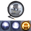 Retro motorcycle modified LED daytime aperture headlights headlights Harley motorcycle headlights retro lights