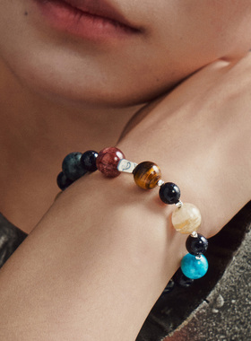 ROCKBUND ·「星辰之拥」共振系列水晶手链原创设计高级配饰礼物