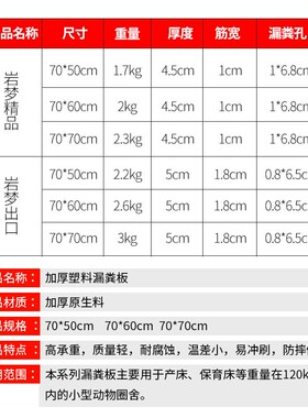加厚双筋仔猪漏粪板塑料漏粪地板限位栏母猪产床漏粪板猪用漏粪板