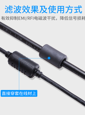 抗干扰磁环 镍锌铁氧体磁芯 滤波高频屏蔽磁环9.5*14.5*5 绕线磁