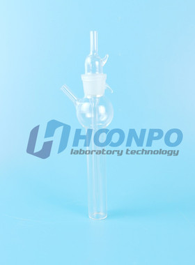 气体玻璃棕色 实验室透明冲击式吸收瓶 球形冲击式吸收管10-125ml