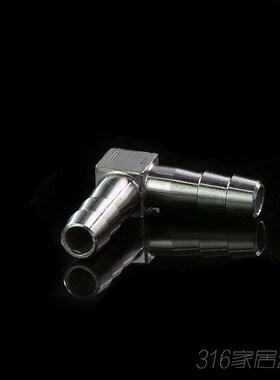 不锈钢304宝塔弯头直角水管弯头皮管弯头软管弯头 8mm10mm双宝塔