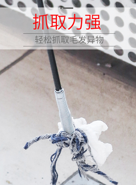 管道疏通器通下水道马桶工具手动厕所神爪捅头发清理堵塞家用神器