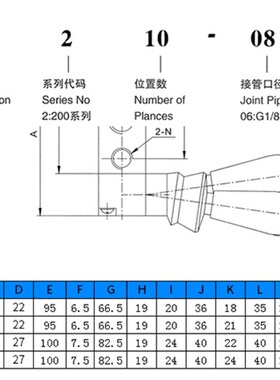 气动开关阀4H210-08手扳阀310二位五通手动换向阀气阀气缸 控制阀