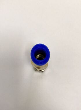 硬管软管连接头 一边接不锈钢管 一边接塑料管pu管 转换3-4-12MM