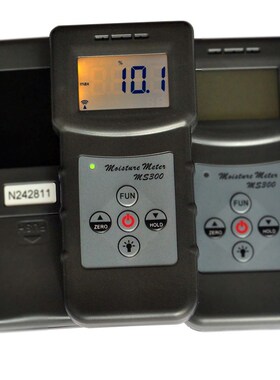 木材水分测试仪MS300水份仪木材测水仪纸箱建筑材料玻璃泡沫塑料