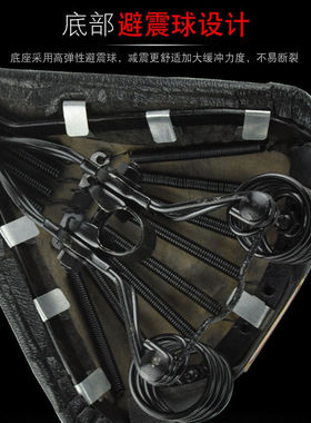 老式自行车28大杠配件适用永久自行车坐垫26寸28寸三轮车鞍座通用