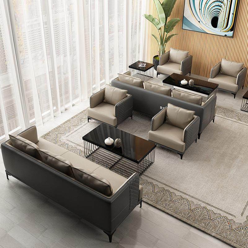 办公沙发茶几组合简约现代北欧会客区接待三人位办公室沙发,淘宝优惠券,粉丝福利购,淘宝优惠卷