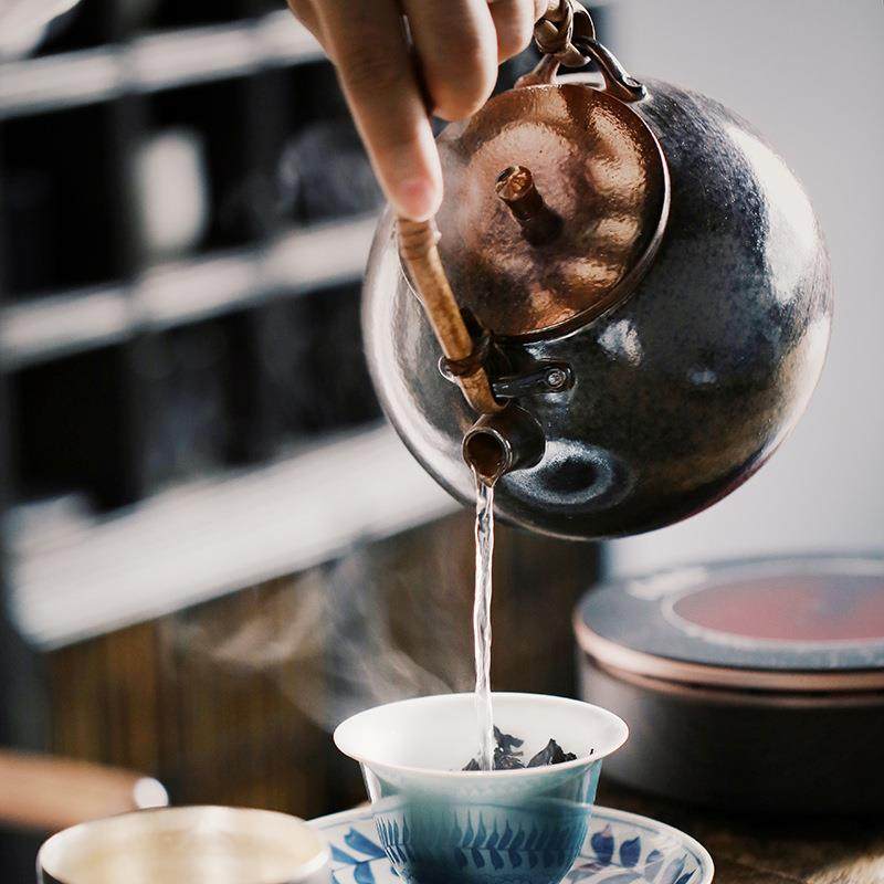 德茗堂猫眼迷你电陶炉茶炉铁壶烧水银壶泡茶炉小型功夫茶炉煮茶器,淘宝优惠券,粉丝福利购,淘宝优惠卷