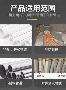 新款电动打压泵试压机PVC地暖检测漏水测试测压测漏PPR自来水管道
