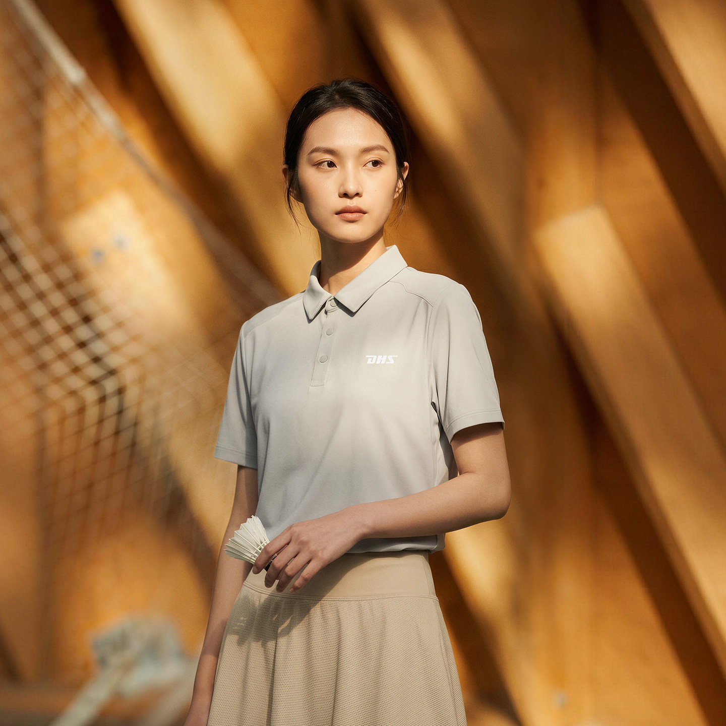 红双喜官方 26年新品羽毛球服POLO衫冰肌运动服透气上衣短袖男女