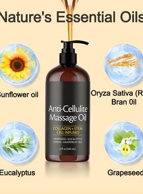 Body massage oil, moisturizes skin, mild and non-irritating