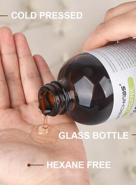 Organic Castor Oil, Large Bottle, Hydrating and Moisturizing
