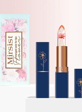 Mirsist Flower Temp-Changing Non-Stain Lipstick 温变润唇膏