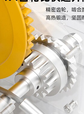 手动手摇绞盘双向自锁式小型自动刹车卷扬机便携牵引葫芦升降吊机