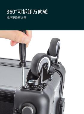 采购产品化妆盒有镜子，手推车和灯，专业化妆师和化妆师特别美容