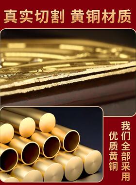 铜制乾卦牌房屋缺西北角八卦补角牌全铜震巽离坤兑坎艮乾卦牌