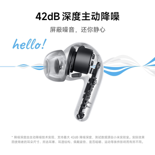 小米Redmi Buds8青春版红米无线蓝牙耳机男女款支持华为苹果手机 - 图0