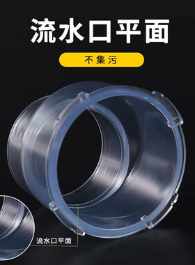 下水道防反水逆止阀止逆阀厨房下水管止回阀洗手盆50洗脸池防臭器