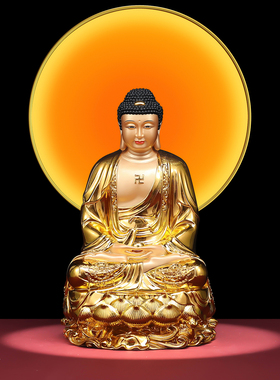 【回头客多】世尊佛陀金身坐像