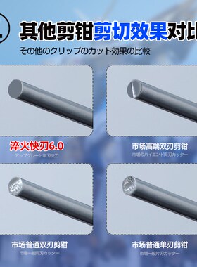 绿林高达模型剪钳水口钳薄刃日本进口工艺模型拼装工具军事模型钳