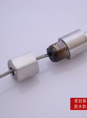 创纪电子数显温度计高温300/400/500度带探头精准家用工业温度计