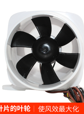 直流式机舱风机 排风扇12V24V直筒风机 房车游艇专用风机