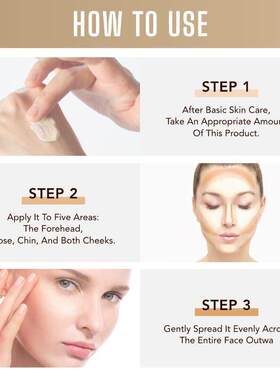Temperature Changing Concealer Foundation 温变遮瑕保湿粉底液