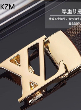 官方正品皮带男士真皮高档商务