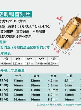 空调铜管对接头延长快速