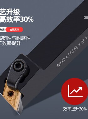 93度外圆数控车刀菱形刀杆MDUNR/MDUNL2020K15 2525M15复合式刀杆