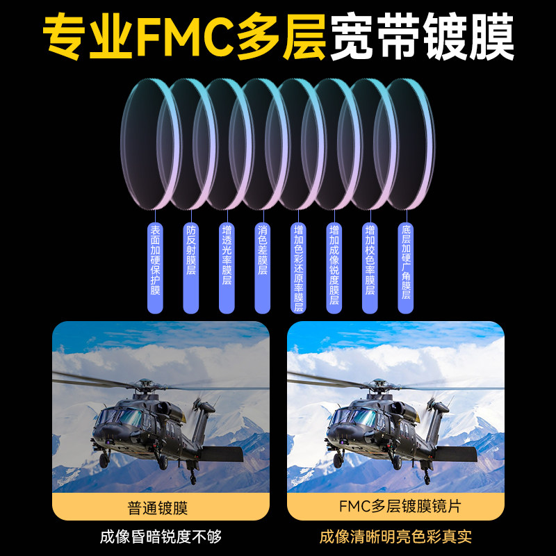 Military version of 10km high-power high-definition binoculars