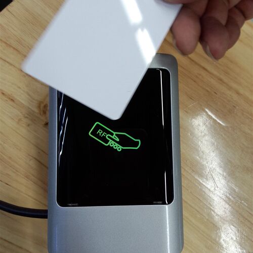 热卖时尚防水金属门禁一体机 读卡器 ID IC读头 维根26 管理卡 - 图2