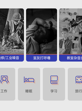 耳塞防噪音睡眠工业超级隔音降噪工厂车间机械带线防噪声硅胶降噪