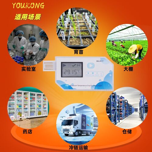 YOUKONG优控温度记录仪冷链运输保温箱疫苗冷藏车USB温湿度记录仪 - 图1