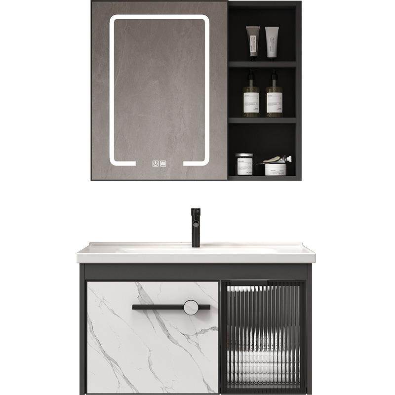 碳纤维太空铝浴室柜组合陶瓷一体盆密度板卫生间洗手盆洗漱台吊柜,淘宝优惠券,粉丝福利购,淘宝优惠卷