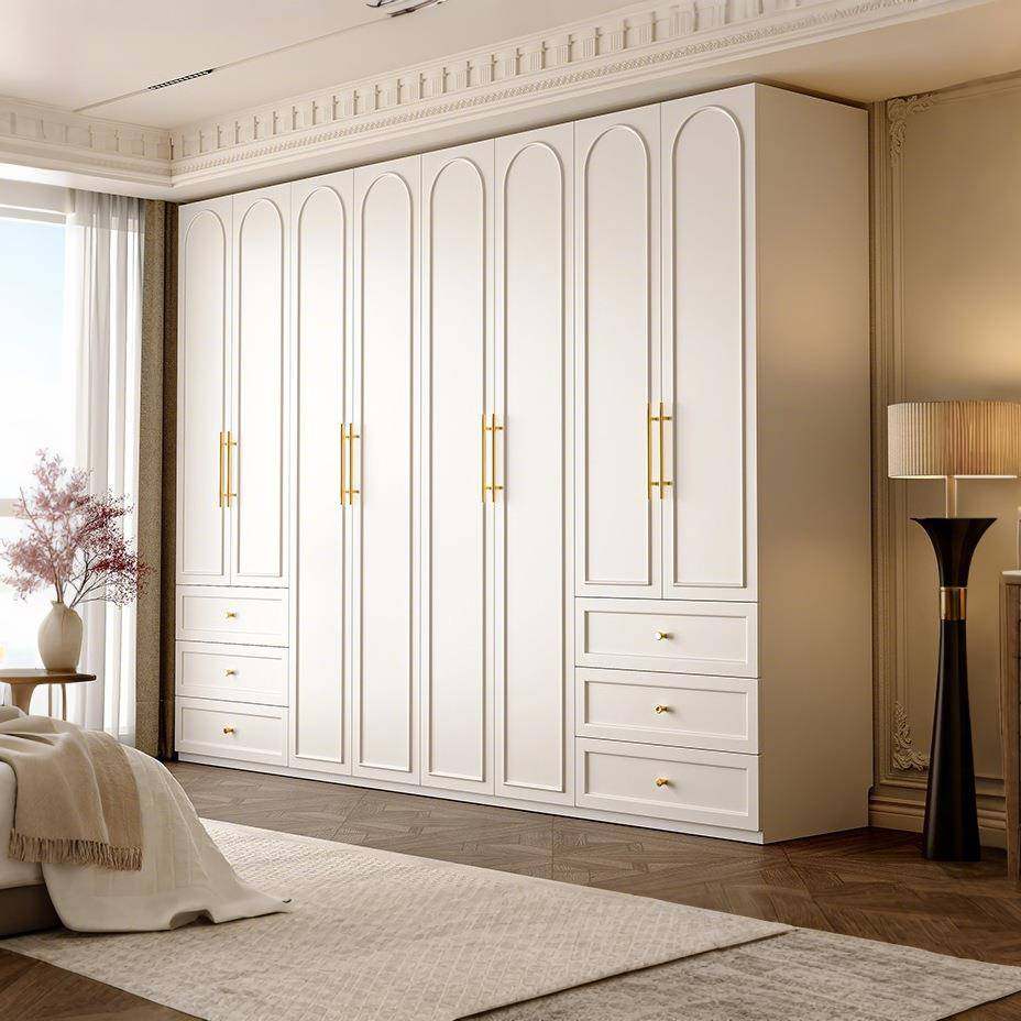 蜂窝焊接板铝合金衣柜法式奶油风家用卧室一门到顶大容量衣橱定制,淘宝优惠券,粉丝福利购,淘宝优惠卷