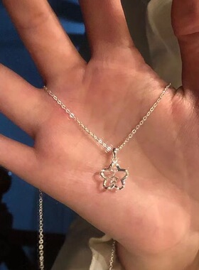 同款灵动幸运星项链女小众轻奢送