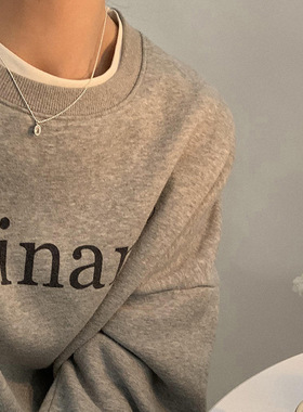 韩版925纯银简约几何复古锁骨链