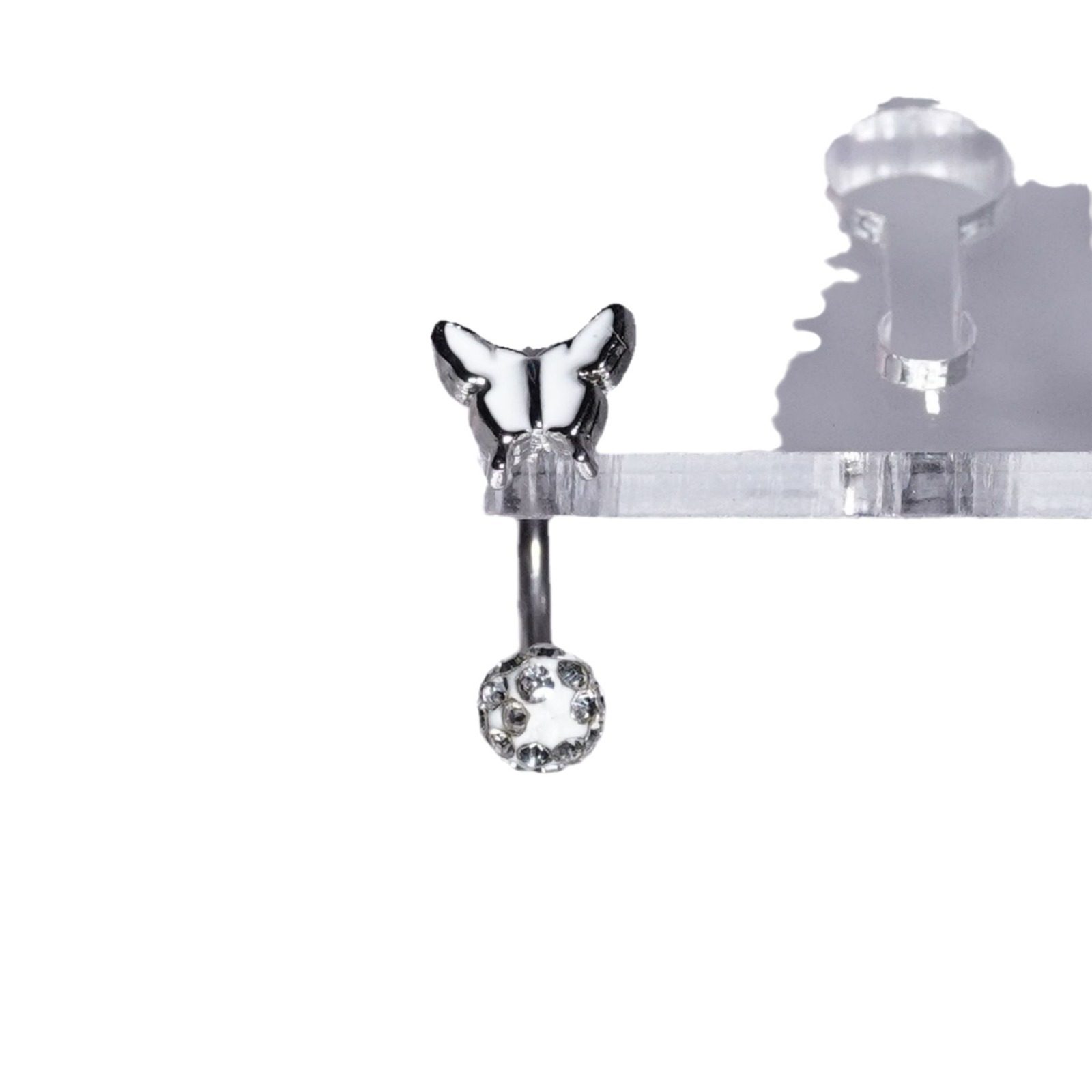 滴油唇环爆闪香巴拉唇饰耳骨环现货人体穿刺饰品不锈钢蝴蝶,淘宝优惠券,粉丝福利购,淘宝优惠卷