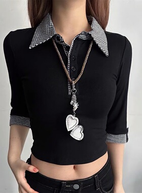 波西米亚复古贝壳海螺爱心吊坠女