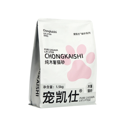 纯木薯猫砂除臭无尘不粘底防臭